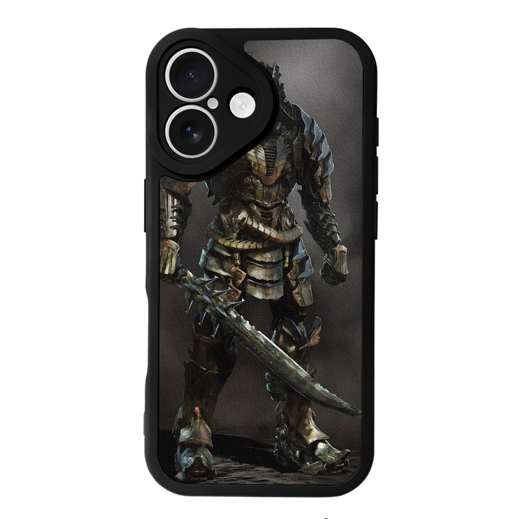 （画像用） Transformers トランスフォーマー 【iPhone 16シリーズ対応】シリコンスマホケース（レザー調） 材質：シリコン